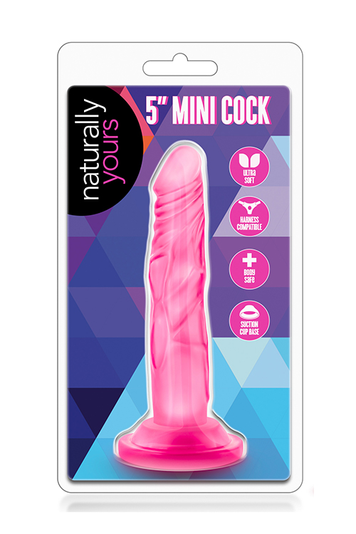 Фалоімітатор naturally yours mini cock pink - Зображення 2