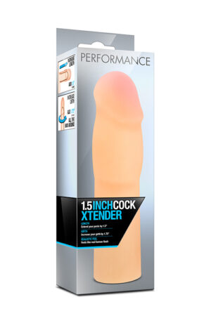Насадка кібершкіра performance 1.5 inch cock xtender beige