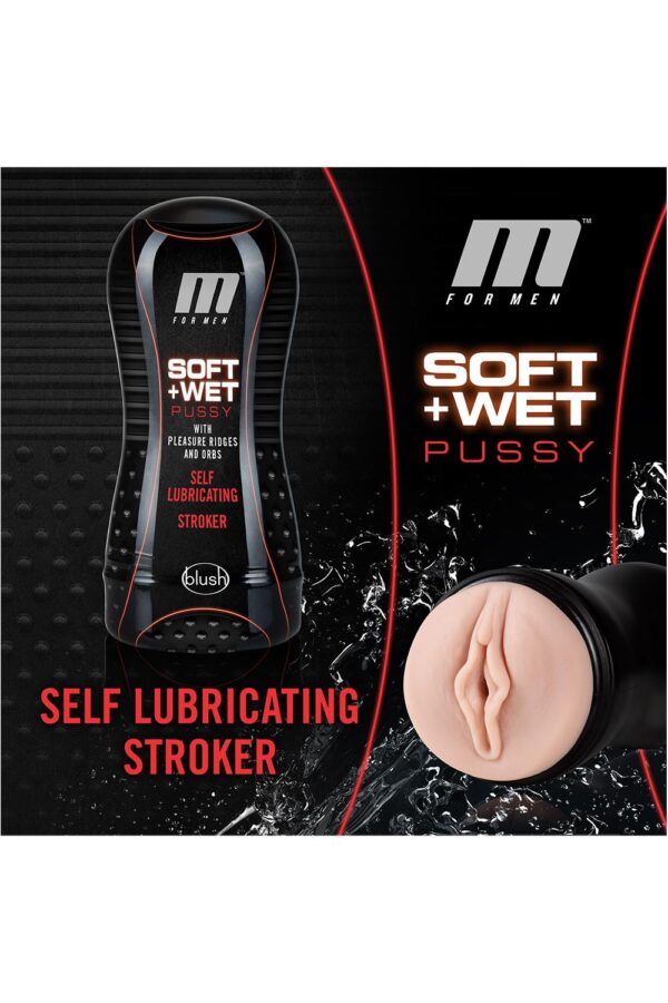 Мастурбатор м для чоловіків soft and wet stroker vanilla - Зображення 3