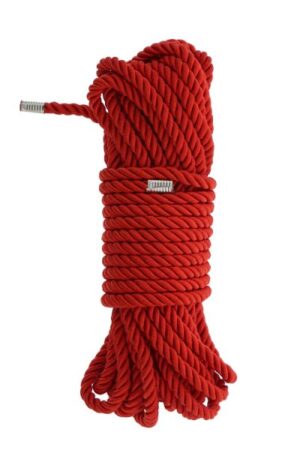 Мотузка для бондажа blaze deluxe bondage rope 10m red