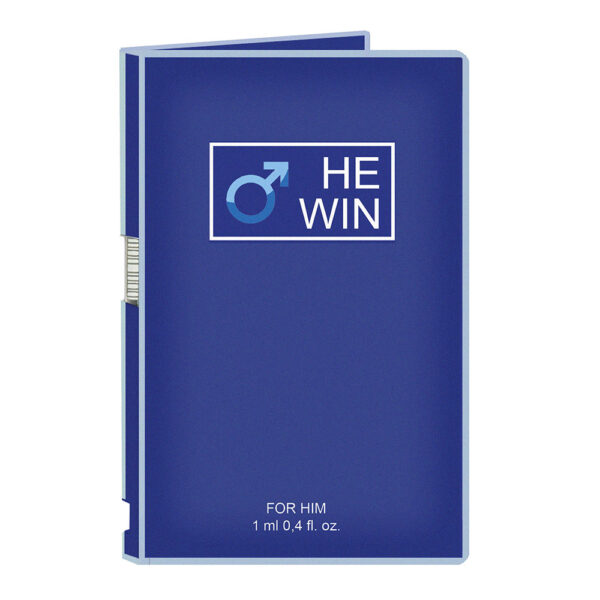 Пробник духи чоловічі з феромонами he win, 1 мл
