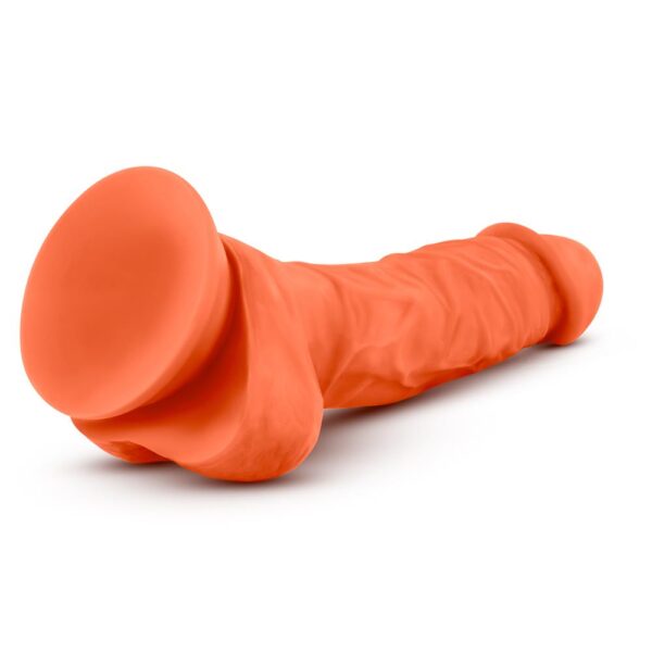 Фалоімітатор з подвійною щільністю blush neo elite 7.5 inch orange - Зображення 4