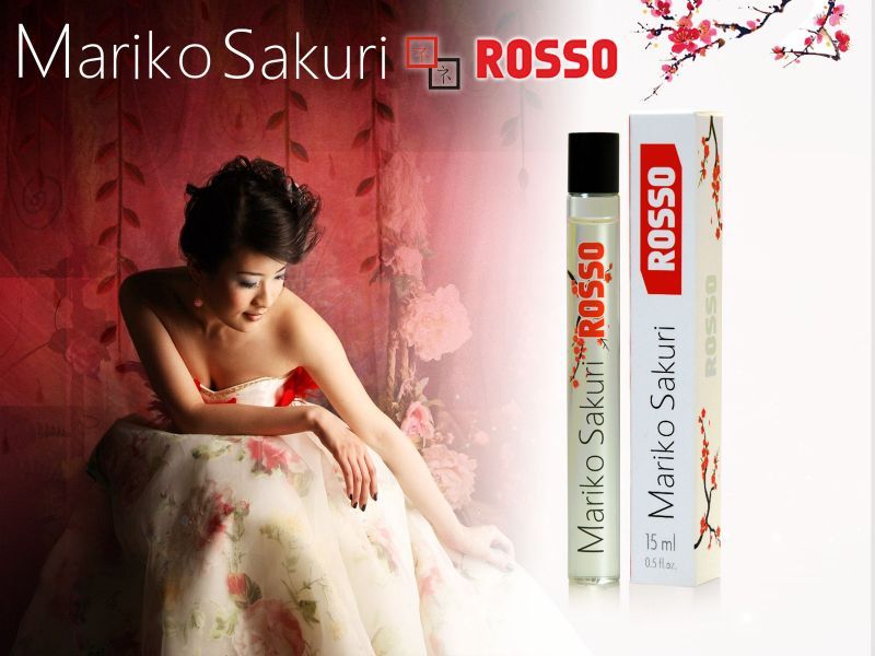 Духи з феромонами жіночі aurora mariko sakuri rosso (roll-on), 15 мл - Зображення 2
