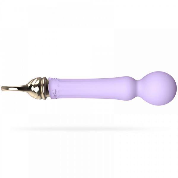 Вібромасажер мікрофон zalo confidence з функцією нагрівання, fairy violet - Зображення 3