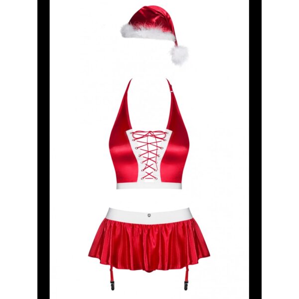 Костюм місіс клаус obsessive ms claus red / White SM - Зображення 3