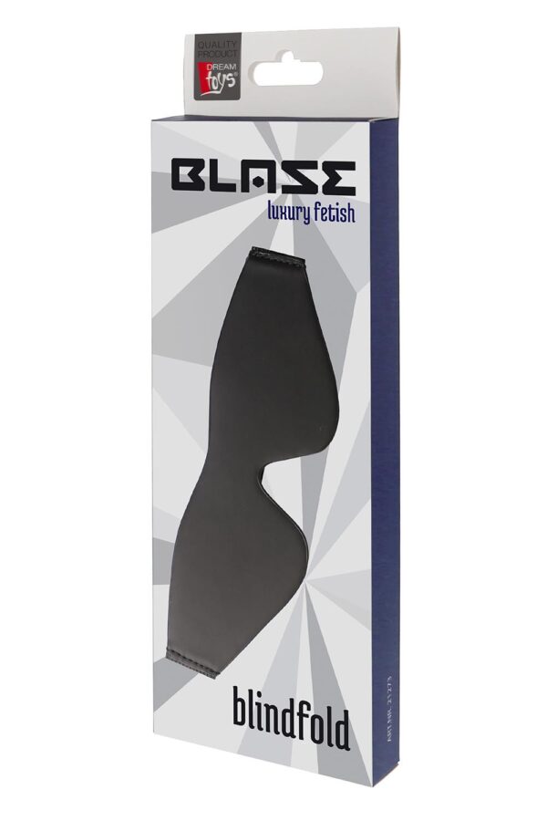 Маска на очі blaze blindfold with painting edge black - Зображення 2