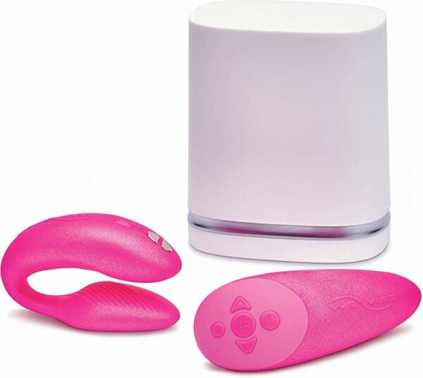 Вібромасажер для пар we-vibe chorus, pink - Зображення 4