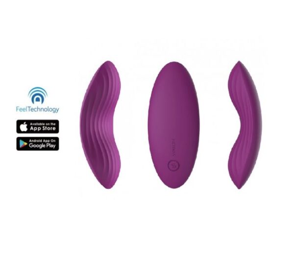 Вібратор з трусиками і функцією управління смартфоном svakom edeny violet - Зображення 2