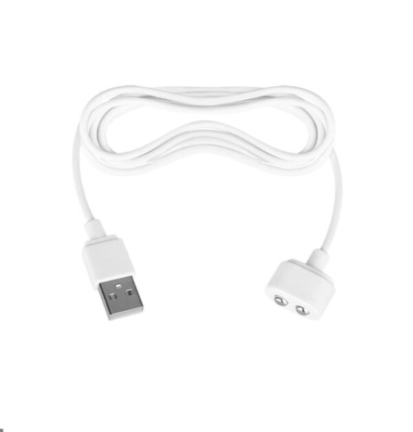 T360908 зарядка satisfyer usb charging cable white boxed - Зображення 2