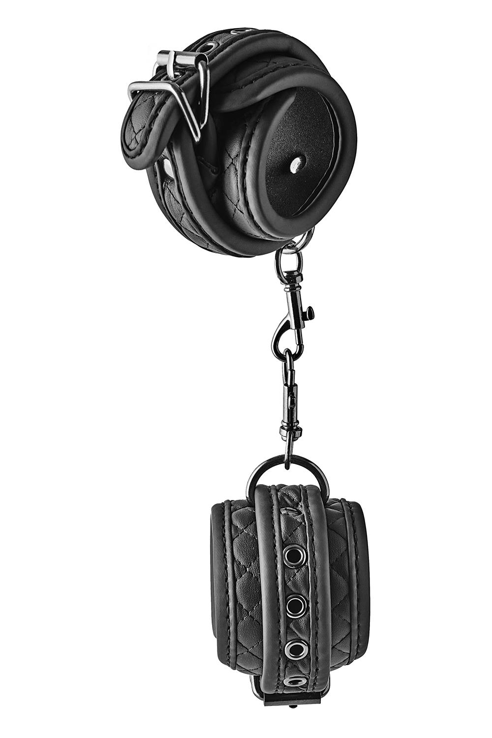 Наручники dream toys blaze handcuff diamond black - Зображення 3