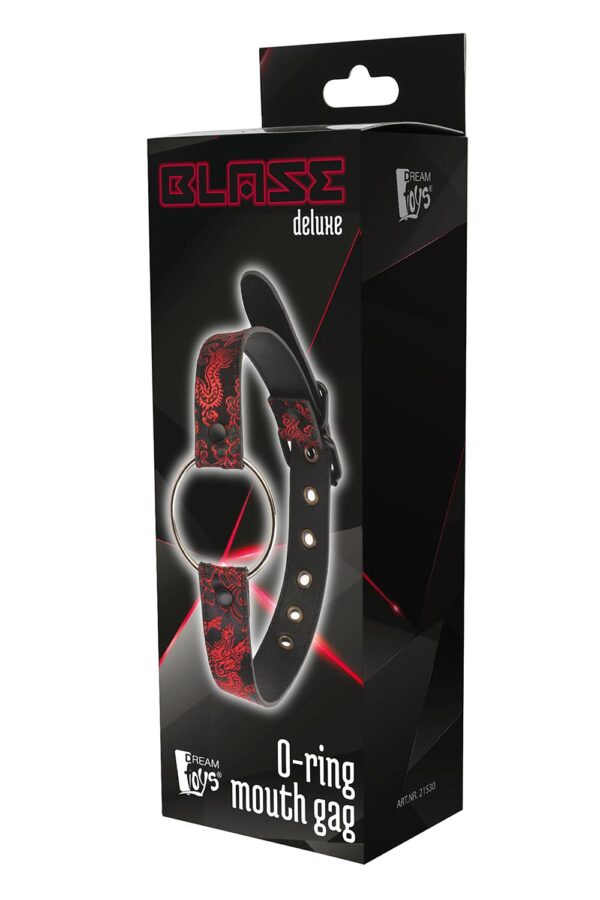 Кляп-кільце blaze deluxe o-ring mouth gag - Зображення 2