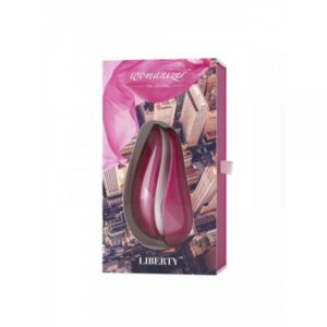 Безконтактний стимулятор клітора womanizer liberty red wine