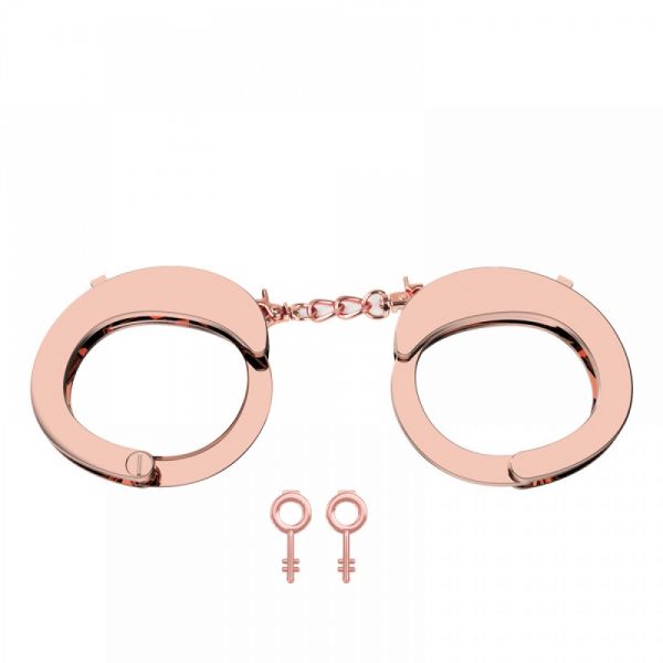 Наручники розбірні premium metal romfun, gold