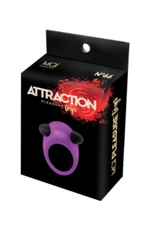 Ерекційне віброкільце mai no.66 vibrating ring purple