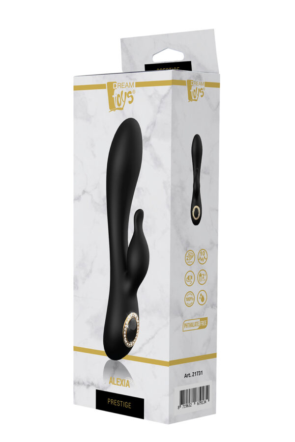 Вібромасажер-кролик dream toys prestige alexia luxxe - Зображення 2