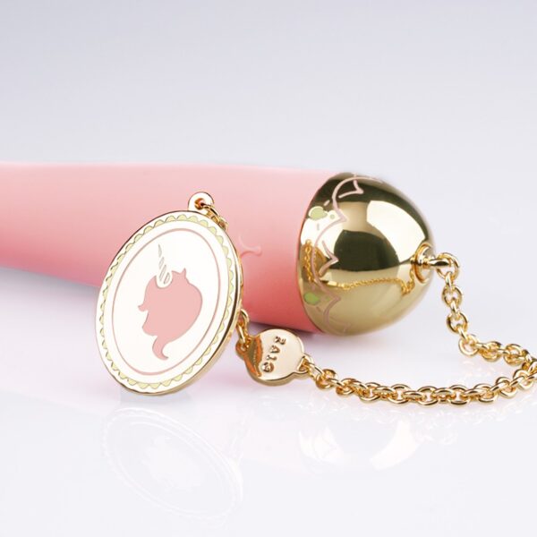 Вібратор для точки g з підключенням до телефону zalo momoko strawberry pink - Зображення 5