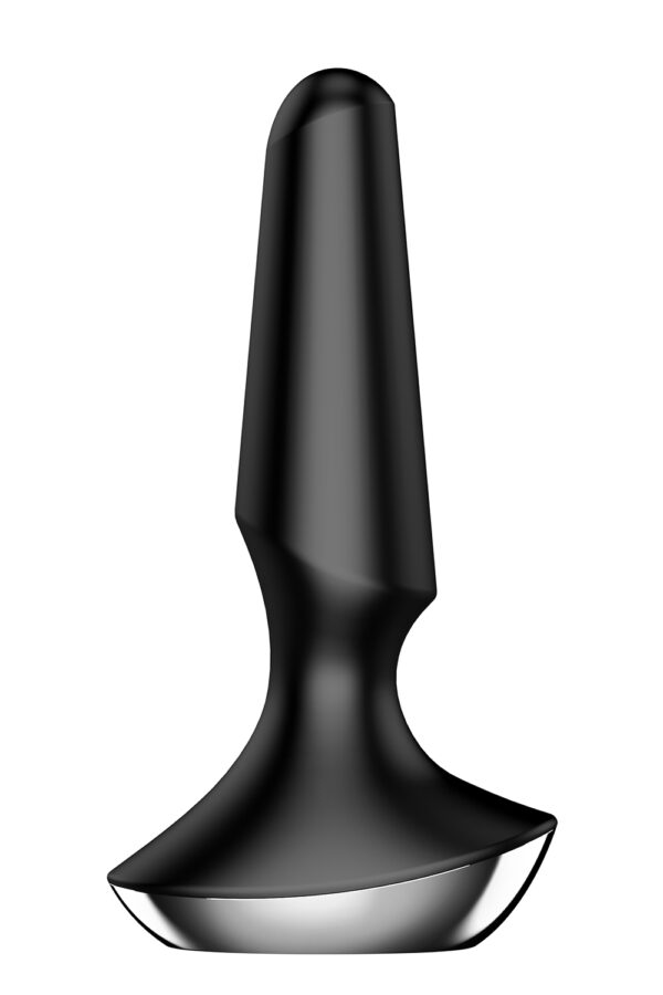 Анальна пробка з функцією керування зі смартфона satisfyer plug-ilicious, чорний - Зображення 2