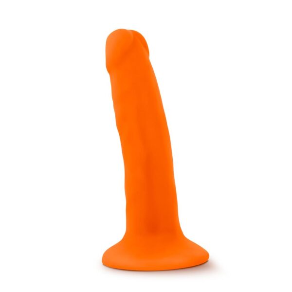 Фалоімітатор neo 6inch dual density cock neon orange - Зображення 3