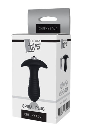 Анальна пробка cheeky love single speed spiral plug