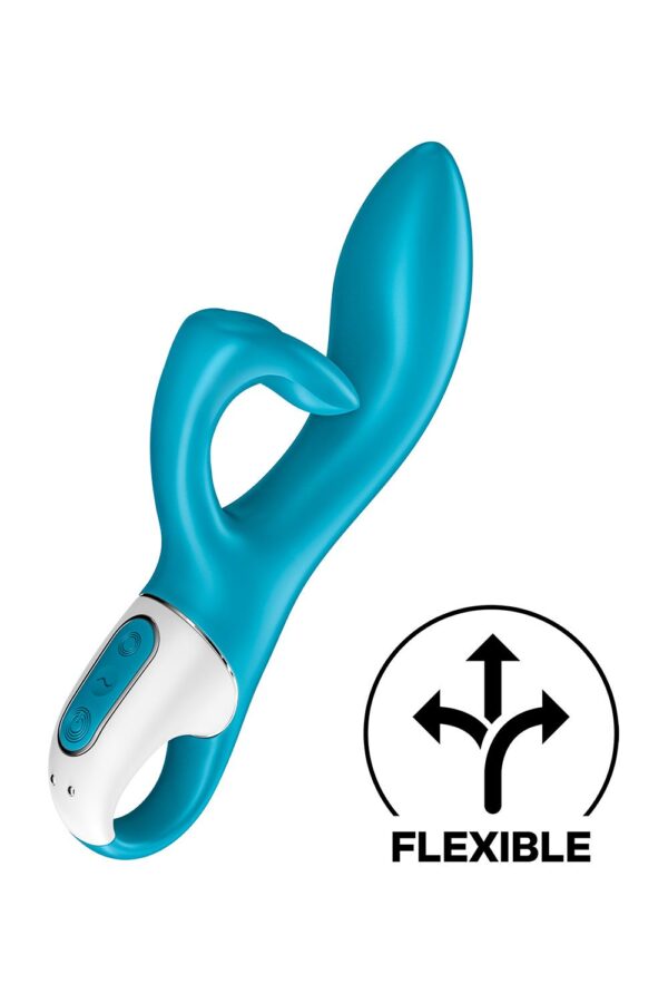 Вібратор кролик satisfyer embrace me turquoise - Зображення 4