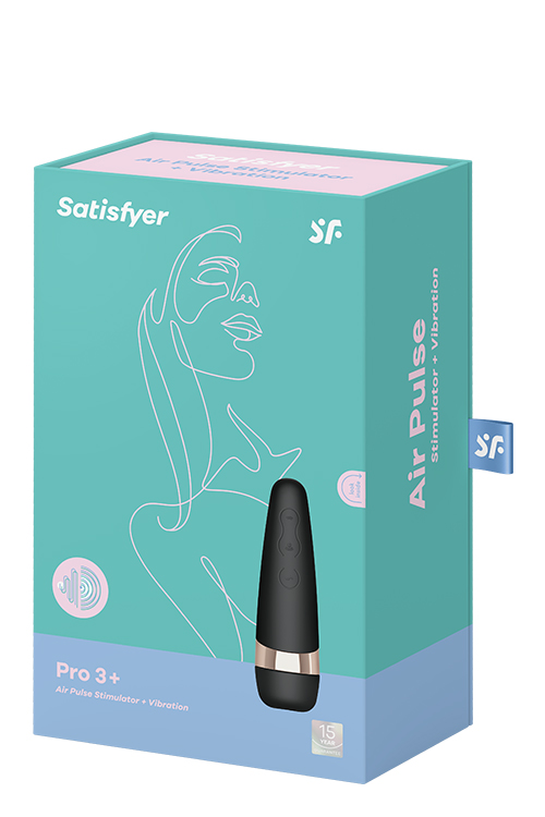 T360053 вакуумний кліторальний стимулятор satisfyer pro 3 vibration - Зображення 2