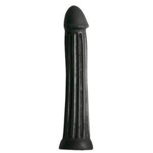 Великий фалоімітатор all black xxl dildo чорний, 31.5 см