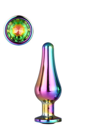 Dt21820 анальна пробка конічної форми dream toys gleaming love coloured pleasure plug s