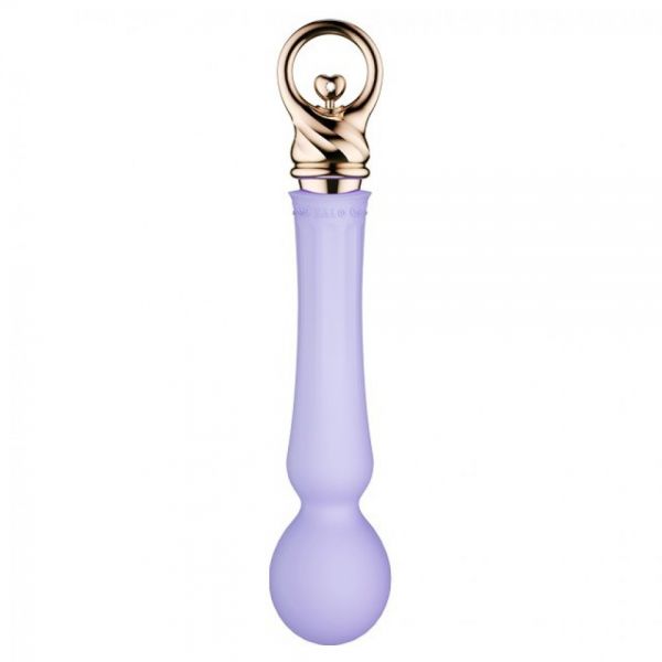 Вібромасажер мікрофон zalo confidence з функцією нагрівання, fairy violet - Зображення 6