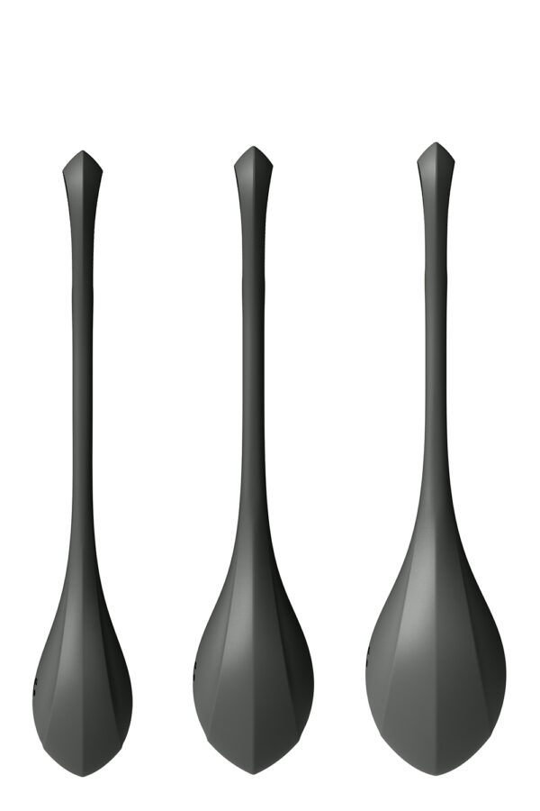 T360188 набір вагінальних кульок satisfyer yoni power 2 black - Зображення 4