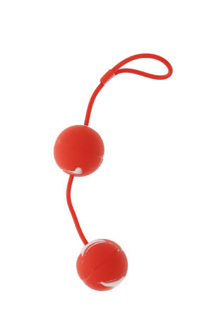 Кульки вагінальні marbilized duo balls-red