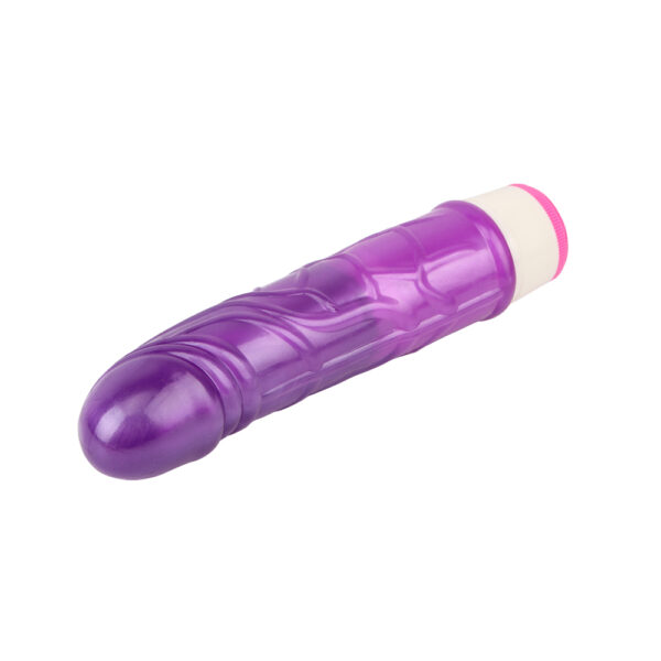 Вібратор реалістичний на батарейках chisa basic luv theory stud rod, фіолетовий, 17.5 см - Зображення 4