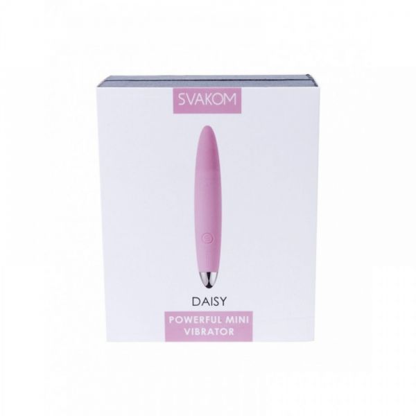 Компактний вібростимулятор клітора svakom daisy, pink - Зображення 2