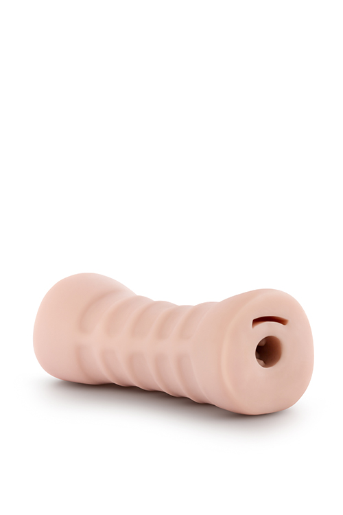 Мастурбатор з вібро m for men angie vanilla - Зображення 4