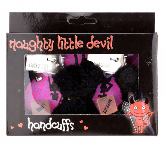 Наручники з кубиками naughty nights, black - Зображення 2