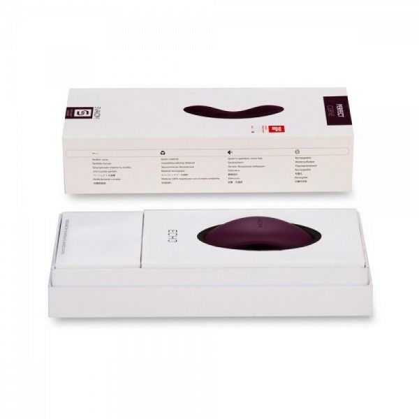 Вібромасажер ергономічної форми svakom-echo, purple - Зображення 3