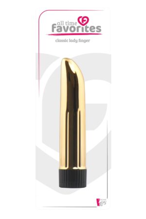 Вібромасажер dream toys classic lady finger gold