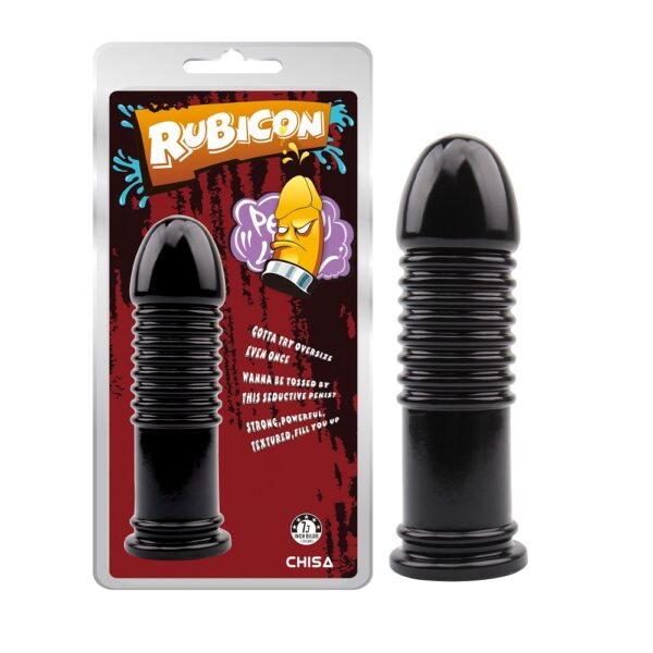 Велика анальна пробка chisa rubicon backdoor buddy, чорна