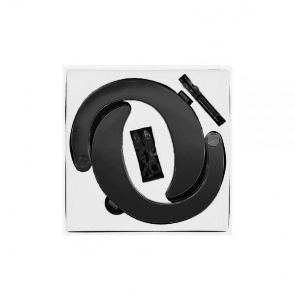 Наручники розбірні premium metal romfun, matte black - Зображення 3