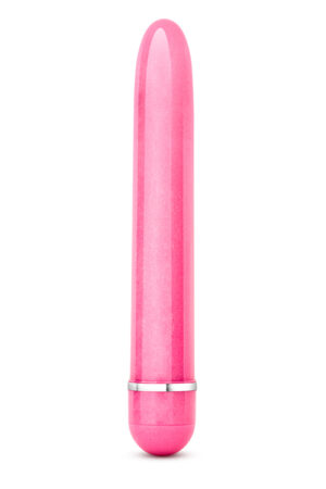 Класичний вібромасажер blush sexy things slimline vibe багатошвидкісний, рожевий