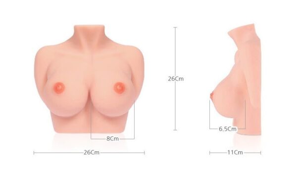 Мастурбатор-груди kokos bouncing titties c cup - Зображення 3