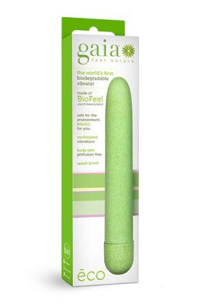 Вібромасажер blush gaia eco green