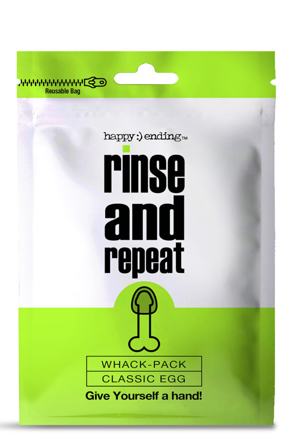 Мастурбатор яйце happy ending rinse and repeat whack pack egg - Зображення 2
