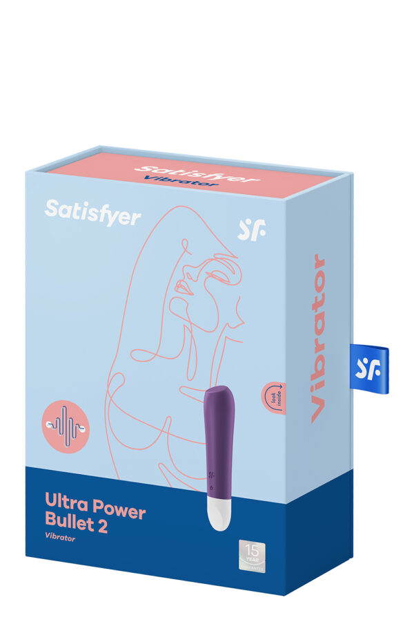 T360170 вібропуля для цілеспрямованої стимуляції satisfyer ultra power bullet 2 violet - Зображення 2