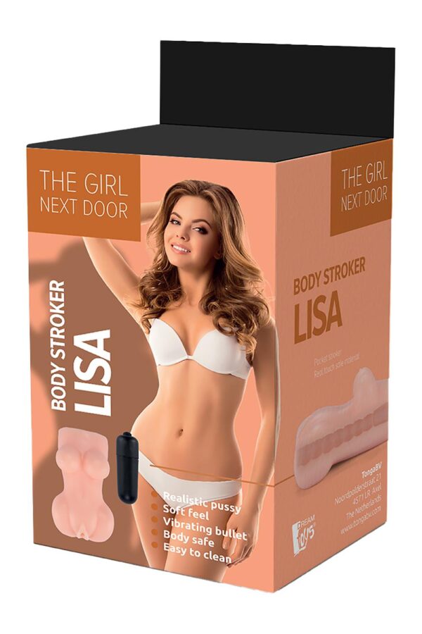 Мастурбатор вагіна з вібрацією dream toys the girl next door lisa - Зображення 2
