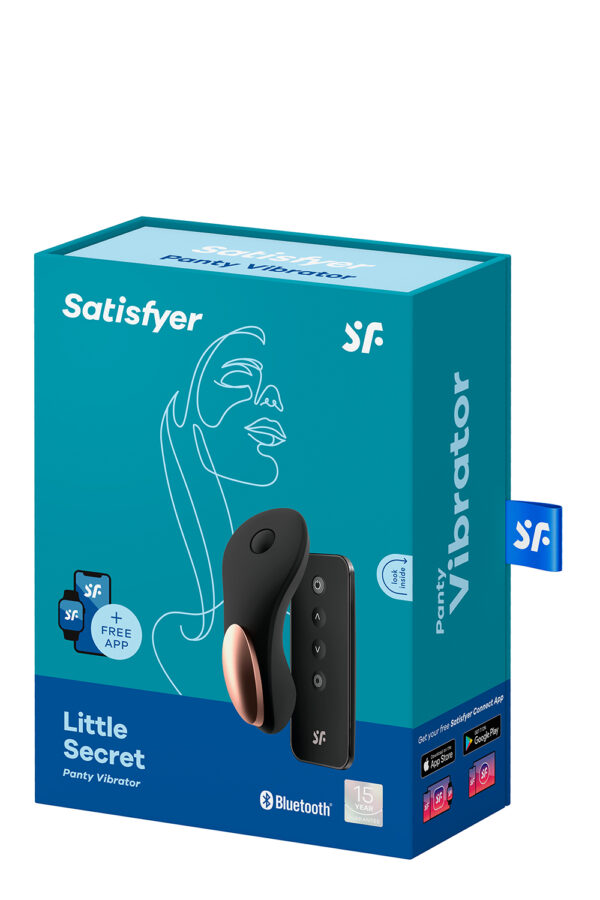 T360155 вібратор в трусики з пультом і функцією управління смартфоном satisfyer little secret - Зображення 6