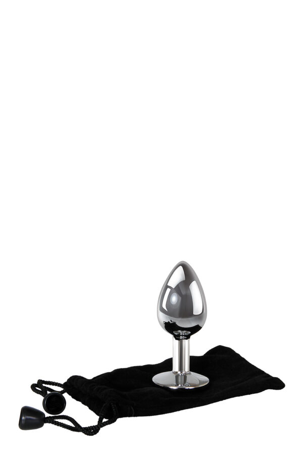 Анальна пробка із каменем a&e clear gem anal plug small - Зображення 4