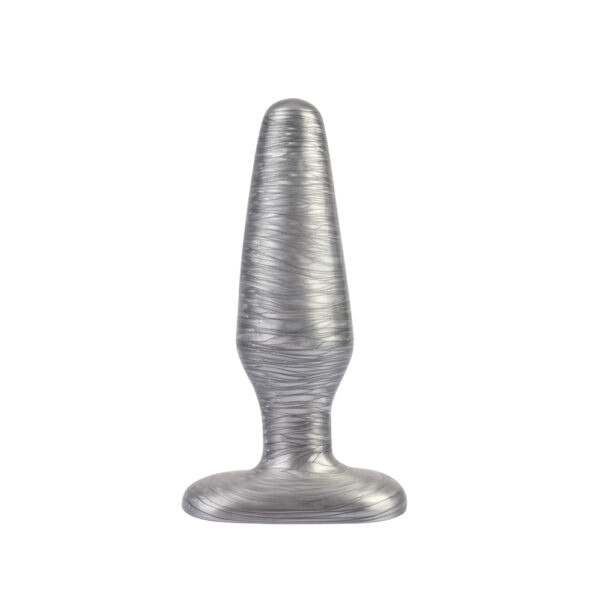 Анальна пробка срібло 13.7cm* 4cm chisa stag kaufman - Зображення 2