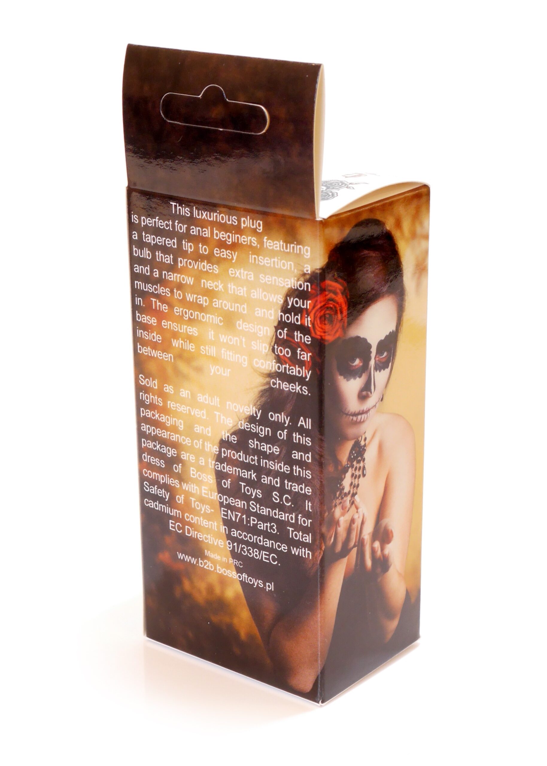 Анальний плаг із блакитним каменем boss of toys - Зображення 10