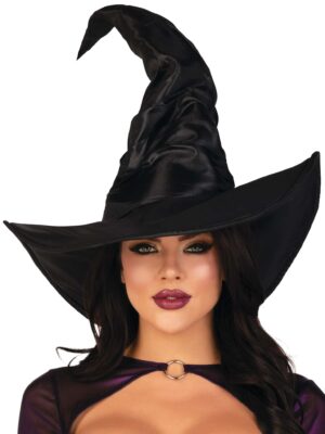 Великий капелюх відьми leg avenue large ruched witch hat o/S