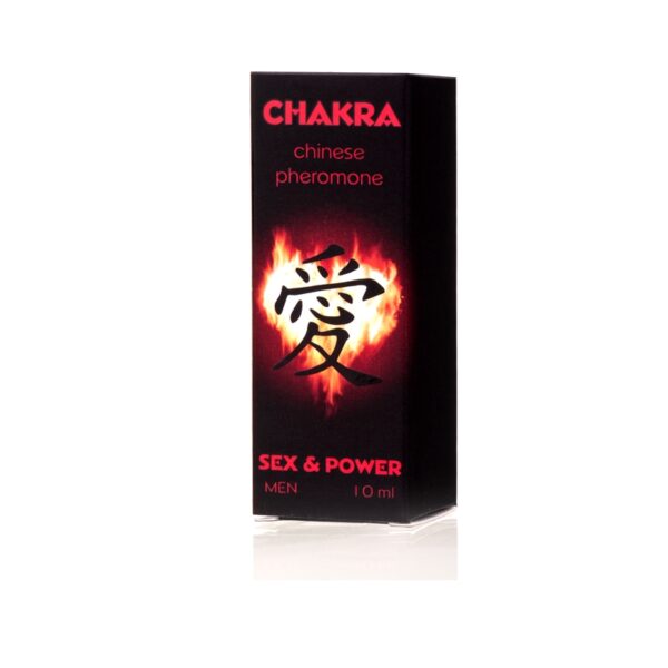 Духи з феромонами chakra для чоловіків, 10 мл - Зображення 4